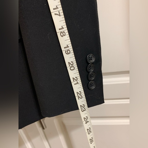 NWOT ROSSI MAN LUXURY BLACK SIZE 34S 3PC SUIT - Picture 9 of 13